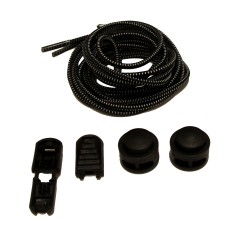 FeetPeople Elastic No-Tie Shoelaces 1 Pair - Trim to Fit