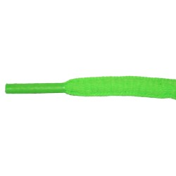 FeetPeople High Quality Oval Laces, Neon Green