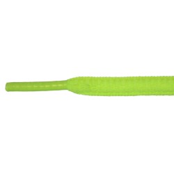 FeetPeople High Quality Oval Laces, Neon Yellow