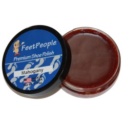 FeetPeople Premium Shoe Polish, 1.625 Oz., Mahogany