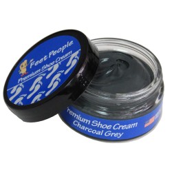 FeetPeople Premium Shoe Cream 1.5 oz, Charcoal Grey  