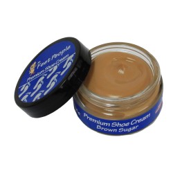 FeetPeople Premium Shoe Cream 1.5 oz, Brown Sugar