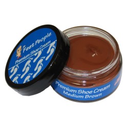 FeetPeople Premium Shoe Cream 1.5 oz, Medium Brown FeetPeople Premium Shoe Cream 1.5 oz, Medium Brown