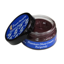 FeetPeople Premium Shoe Cream 1.5 oz, Burgundy