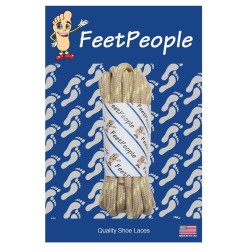 FeetPeople Strong Round Laces, Tan Reinforced w/ Natural Kevlar FeetPeople Strong Round Laces, Tan Reinforced w/ Natural Kevlar