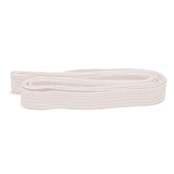 FootGalaxy High Quality Fat Laces For Boots And Shoes, White
