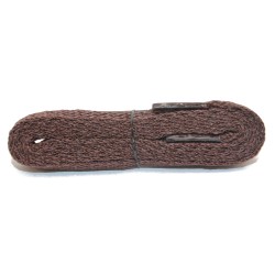 FootGalaxy High Quality Flat Laces For Boots And Shoes, Brown