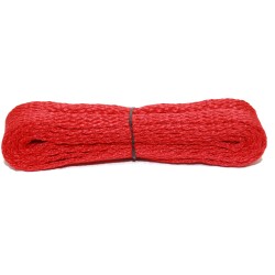 FootGalaxy High Quality Flat Laces For Boots And Shoes, Red