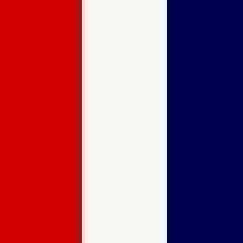 FootGalaxy Oval Laces For Boots And Shoes, Red, White and Blue Stripe FootGalaxy Oval Laces For Boots And Shoes, Red, White and Blue Stripe
