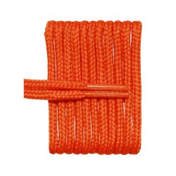FootGalaxy High Quality Round Laces For Boots And Shoes, Burnt Orange