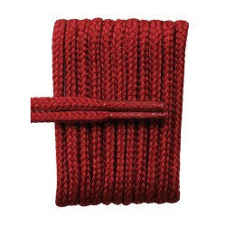 FootGalaxy High Quality Round Laces For Boots And Shoes, Maroon