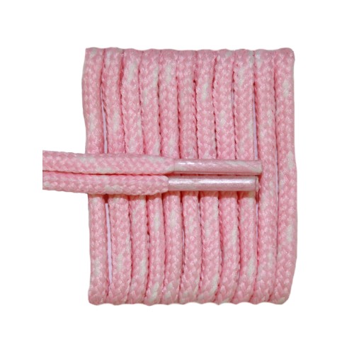 FootGalaxy High Quality Round Laces For Boots And Shoes, Pink With White Chip FootGalaxy High Quality Round Laces For Boots And Shoes, Pink With White Chip