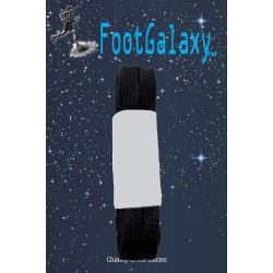 FootGalaxy Strong Flat Laces, Black Reinforced w/ Black Kevlar FootGalaxy Strong Flat Laces, Black Reinforced w/ Black Kevlar