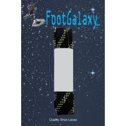 FootGalaxy Strong Flat Laces, Black Reinforced w/ Natural Kevlar FootGalaxy Strong Flat Laces, Black Reinforced w/ Natural Kevlar