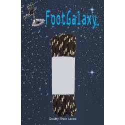FootGalaxy Strong Round Laces, Brown Reinforced w/ Natural Kevlar FootGalaxy Strong Round Laces, Brown Reinforced w/ Natural Kevlar
