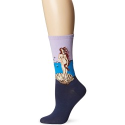 HotSox Womens Birth of Venus Socks, Lavender, 1 Pair, Womens Shoe 4-10 HotSox Womens Birth of Venus Socks, Lavender, 1 Pair, Womens Shoe 4-10