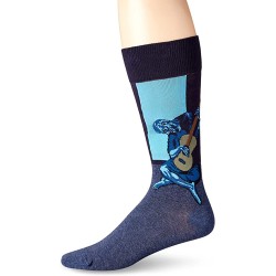 HotSox Mens Old Guitarist Slack Socks, Assortment 1, 1 Pair, Mens Shoe 6-12.5 HotSox Mens Old Guitarist Slack Socks, Assortment 1, 1 Pair, Mens Shoe 6-12.5