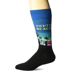 HotSox Mens South Beach Socks, Teal, 1 Pair, Mens Shoe 6-12.5 HotSox Mens South Beach Socks, Teal, 1 Pair, Mens Shoe 6-12.5