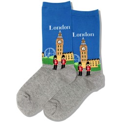 HotSox Womens London Socks, Royal, 1 Pair, Womens Shoe 4-10 HotSox Womens London Socks, Royal, 1 Pair, Womens Shoe 4-10