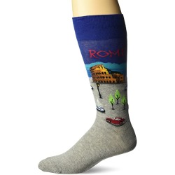 HotSox Mens Rome Socks, Dark Blue, 1 Pair, Mens Shoe 6-12.5 HotSox Mens Rome Socks, Dark Blue, 1 Pair, Mens Shoe 6-12.5