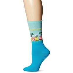 HotSox Womens Charleston Socks, Mint Melange, 1 Pair, Womens Shoe 4-10