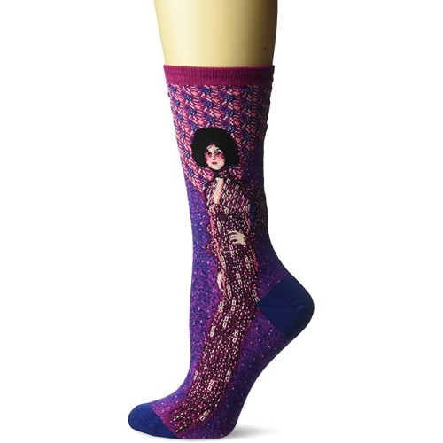 HotSox Womens Portrait of Emilie Floge Socks, Dark Blue, 1 Pair, Womens Shoe 4-10 HotSox Womens Portrait of Emilie Floge Socks, Dark Blue, 1 Pair, Womens Shoe 4-10