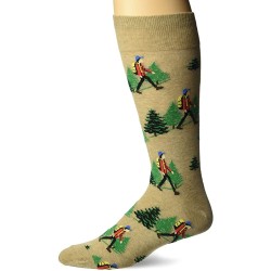 HotSox Mens Hiker Socks, Hemp Heather, 1 Pair, Mens Shoe Size 6-12.5 HotSox Mens Hiker Socks, Hemp Heather, 1 Pair, Mens Shoe Size 6-12.5