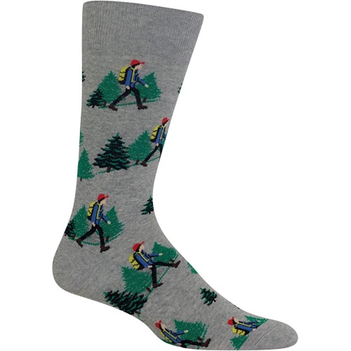 HotSox Mens Hiker Socks, Sweat Shirt Grey Heather, 1 Pair, Mens Shoe Size 6-12.5 HotSox Mens Hiker Socks, Sweat Shirt Grey Heather, 1 Pair, Mens Shoe Size 6-12.5