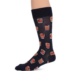 HotSox Mens Old Fashioned Socks, Navy, 1 Pair, Mens Shoe 6-12.5 HotSox Mens Old Fashioned Socks, Navy, 1 Pair, Mens Shoe 6-12.5