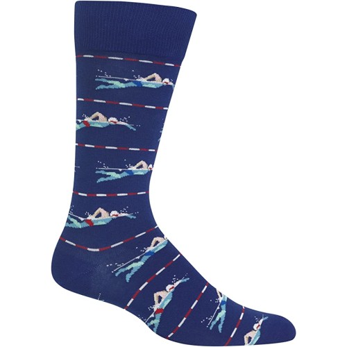 HotSox Mens Swimmers Socks, Dark Blue, 1 Pair, Mens Shoe Size 6-12.5 HotSox Mens Swimmers Socks, Dark Blue, 1 Pair, Mens Shoe Size 6-12.5
