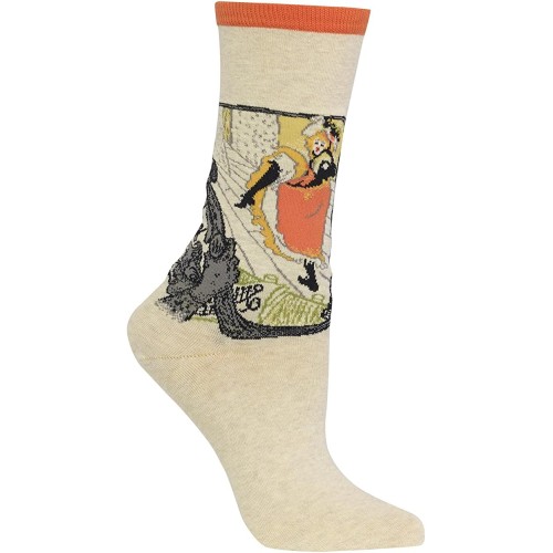 HotSox Womens Jane Avril Socks, Natural Melange, 1 Pair, Womens Shoe 4-10 HotSox Womens Jane Avril Socks, Natural Melange, 1 Pair, Womens Shoe 4-10
