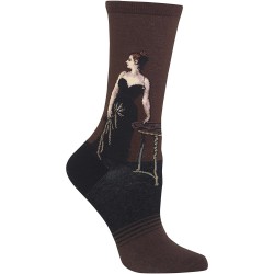 HotSox Womens Madame X Socks, Brown, 1 Pair, Womens Shoe 4-10 HotSox Womens Madame X Socks, Brown, 1 Pair, Womens Shoe 4-10