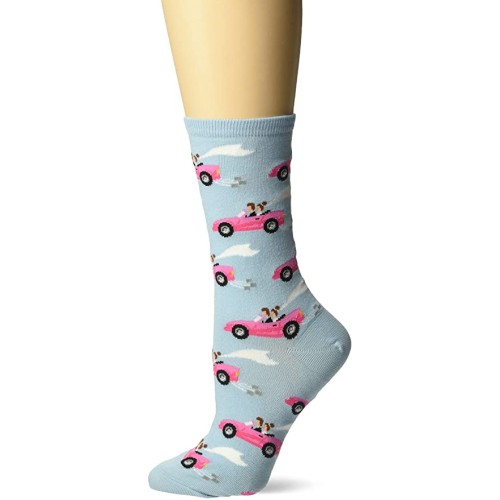 HotSox Womens Just Married Socks, Sky Blue, 1 Pair, Womens Shoe 4-10 HotSox Womens Just Married Socks, Sky Blue, 1 Pair, Womens Shoe 4-10