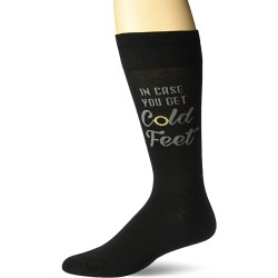 HotSox Mens Cold Feet Socks, Black, 1 Pair, Mens Shoe 6-12.5 HotSox Mens Cold Feet Socks, Black, 1 Pair, Mens Shoe 6-12.5