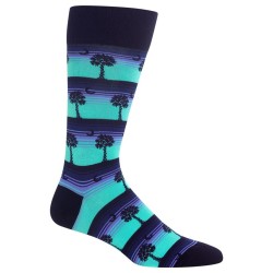 HotSox Mens Palmetto Moon Socks, Navy, 1 Pair, Mens Shoe 6-12.5 HotSox Mens Palmetto Moon Socks, Navy, 1 Pair, Mens Shoe 6-12.5