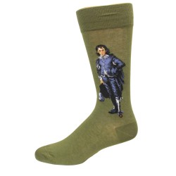 HotSox Mens Blue Boy Socks, Assortment 1, 1 Pair, Mens Shoe 6-12.5