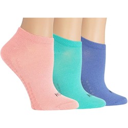 HotSox Womens 3pk Yoga Non Skid Socks, Assortment 4, 3 Pair, Womens Shoe 4-10 HotSox Womens 3pk Yoga Non Skid Socks, Assortment 4, 3 Pair, Womens Shoe 4-10