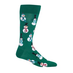 Hotsox Men's Snowmen 1 Pair, Forest Green, Men's Shoe Size 6-12.5 Hotsox Men's Snowmen 1 Pair, Forest Green, Men's Shoe Size 6-12.5