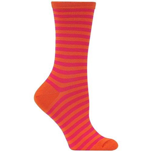 HotSox Womens Serape Stripe Socks, blush, 1 Pair, Womens Shoe Size 4-10 HotSox Womens Serape Stripe Socks, blush, 1 Pair, Womens Shoe Size 4-10