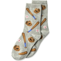 HotSox Kids Baseball Batter Socks, Grey Heather, 1 Pair, Small/Medium HotSox Kids Baseball Batter Socks, Grey Heather, 1 Pair, Small/Medium