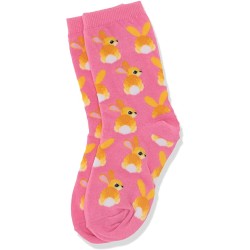HotSox Kids Bunny Tails Socks, Pink, 1 Pair, Large/X-Large HotSox Kids Bunny Tails Socks, Pink, 1 Pair, Large/X-Large