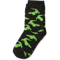 HotSox Kids Alligators Socks, Black, 1 Pair, Large/X-Large HotSox Kids Alligators Socks, Black, 1 Pair, Large/X-Large