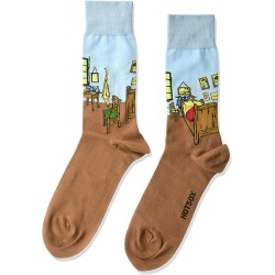 HotSox Mens Bedroom in Arles Socks, Light Blue, 1 Pair, Mens Shoe Size 6-12.5 HotSox Mens Bedroom in Arles Socks, Light Blue, 1 Pair, Mens Shoe Size 6-12.5
