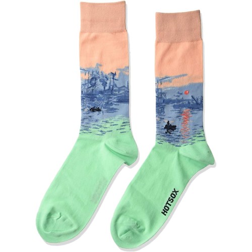 HotSox Mens Impression, Sunrise Socks, Blush, 1 Pair, Mens Shoe Size 6-12.5 HotSox Mens Impression, Sunrise Socks, Blush, 1 Pair, Mens Shoe Size 6-12.5