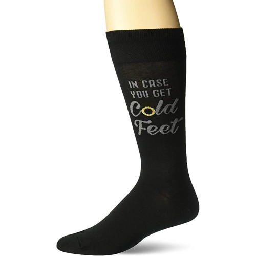 HOTSOX Mens Crew Socks Happy Wife Happy Life 1 Pair, Grey Heather, Mens 8-12 Shoe HOTSOX Mens Crew Socks Happy Wife Happy Life 1 Pair, Grey Heather, Mens 8-12 Shoe