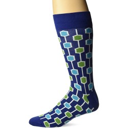 HotSox Mens Honeycomb Socks, Dark Blue, 1 Pair, Mens Shoe Size 6-12.5 HotSox Mens Honeycomb Socks, Dark Blue, 1 Pair, Mens Shoe Size 6-12.5