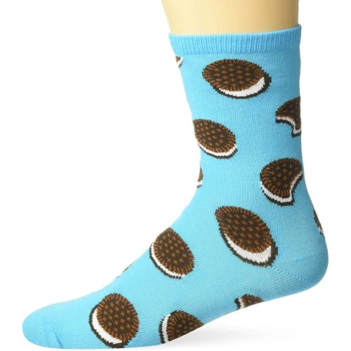 HotSox Kids Sandwich Cookie Socks, Sky Blue, 1 Pair, Large/X-Large HotSox Kids Sandwich Cookie Socks, Sky Blue, 1 Pair, Large/X-Large