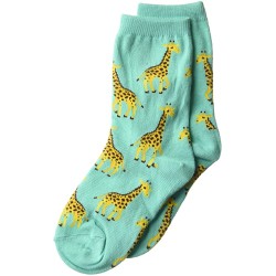 HotSox Kids Giraffe Socks, Mint, 1 Pair, Large/X-Large HotSox Kids Giraffe Socks, Mint, 1 Pair, Large/X-Large
