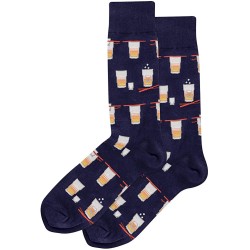 HotSox Sake Bomb Socks, Navy, 1 Pair, Men Shoe 6-12.5 HotSox Sake Bomb Socks, Navy, 1 Pair, Men Shoe 6-12.5