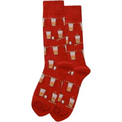HotSox Sake Bomb Socks, Red, 1 Pair, Men Shoe 6-12.5 HotSox Sake Bomb Socks, Red, 1 Pair, Men Shoe 6-12.5